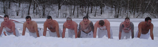 Schneetraining im Grunewald